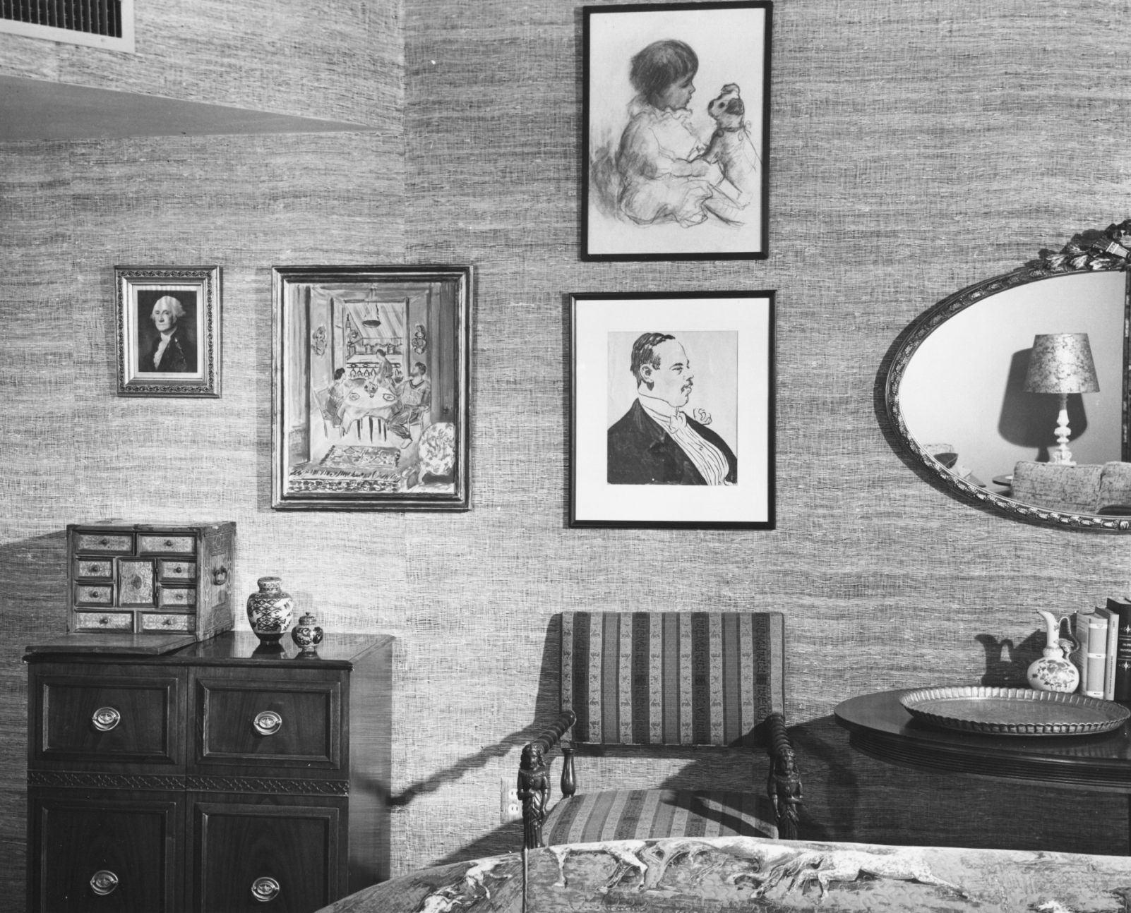 1961 photos: Paintings highlight desert home